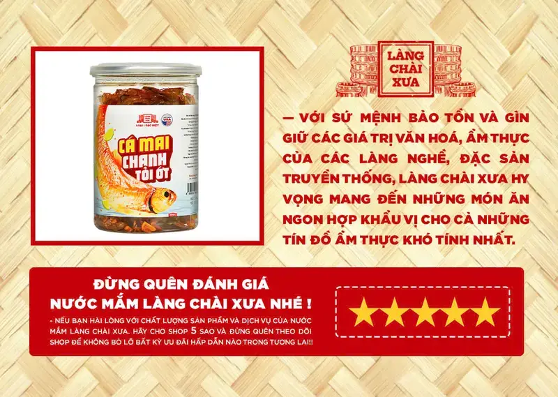 ca mai chanh toi ot lang chai xua loai 1 dac biet tam uop thom ngon 300g 3