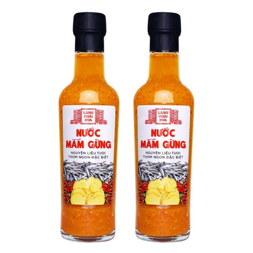 combo 4 chai nuoc mam gung toi ot 300g lang chai xua 3 1 scaled