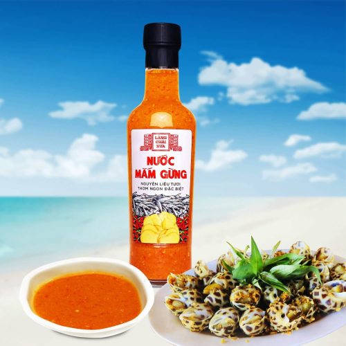 combo 4 chai nuoc mam gung toi ot 300g lang chai xua 9 2