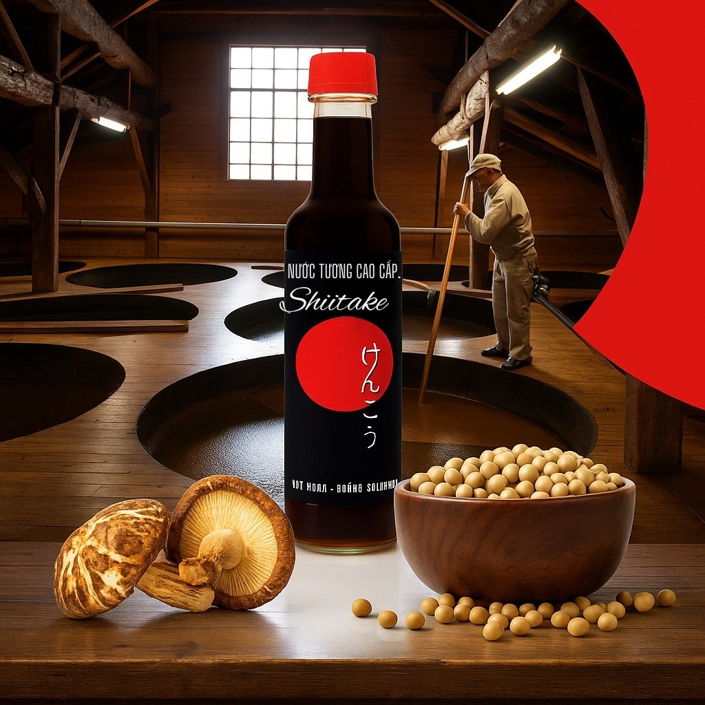 Nước tương nấm Shiitake chính hãng – So sánh các thương hiệu và cách chọn mua