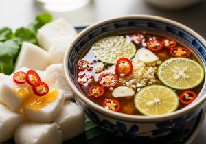 cách làm nước mắm ăn bánh mì hấp