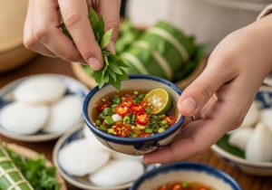 cách làm nước mắm bánh bèo nghệ an