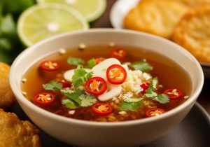 cách làm nước mắm bánh mì chả cá