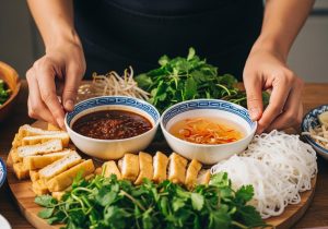 cách làm nước mắm bún đậu mắm tôm