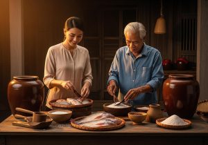 cách làm nước mắm cá rô phi