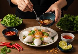 nước mắm ăn bánh bột lọc huế