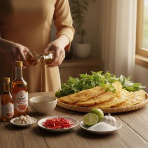 nước mắm bánh xèo miền trung