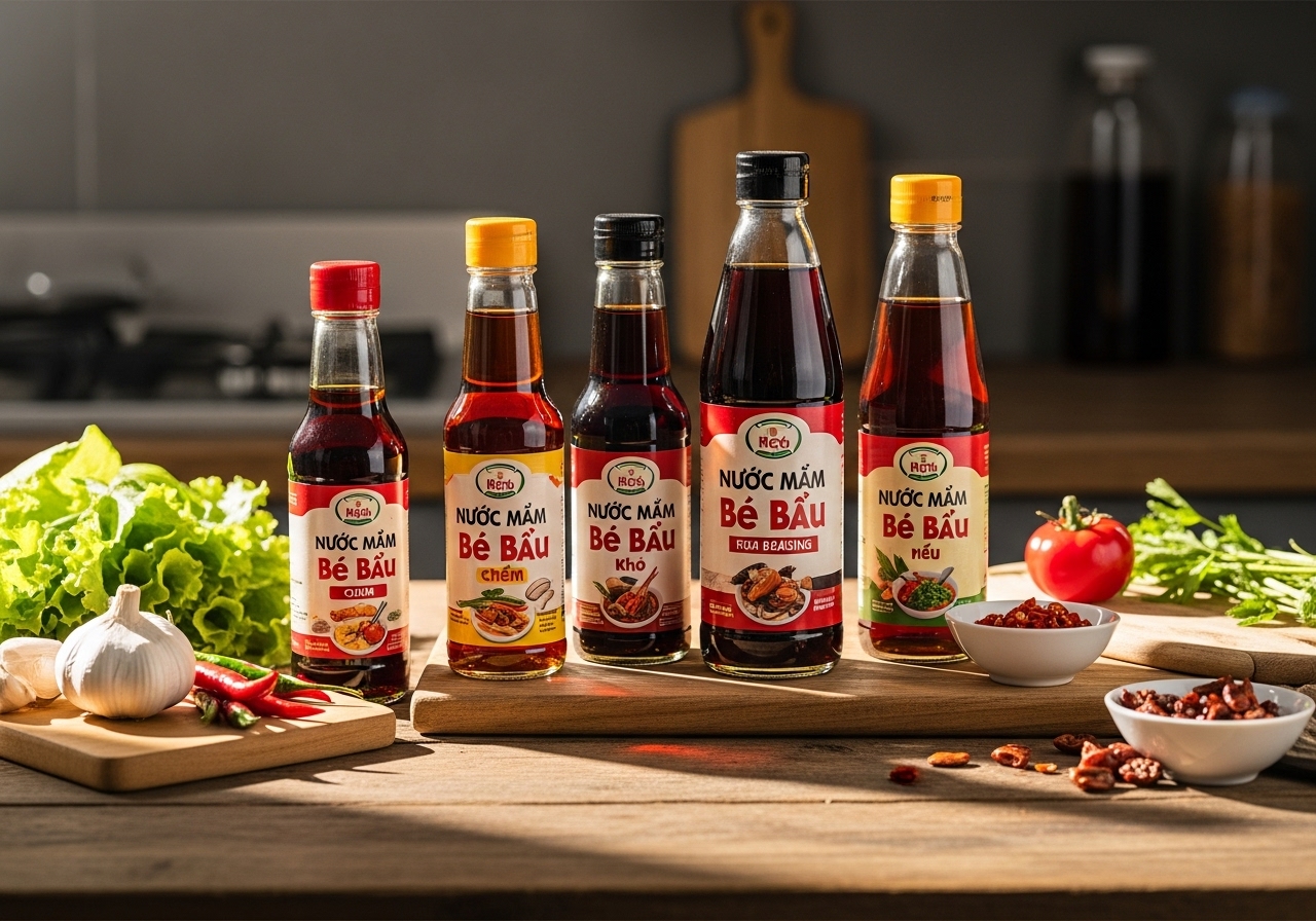 nước mắm bé bầu có mấy loại