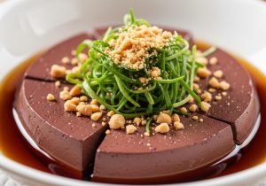 cách hãm tiết canh vịt bằng nước mắm