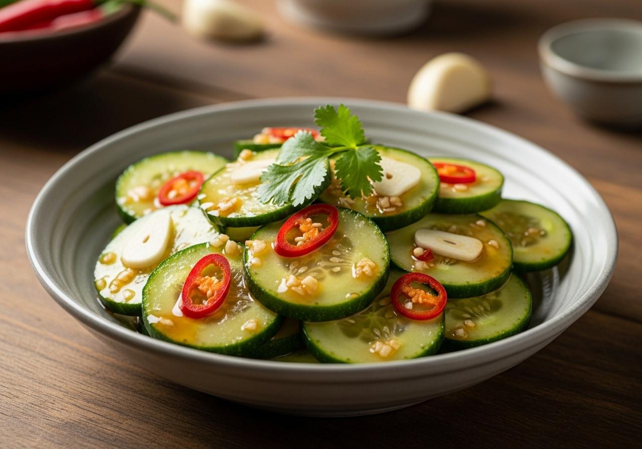 cách làm dưa leo ngâm nước mắm