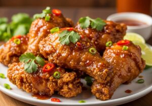 cách làm gà tắm nước mắm popeyes