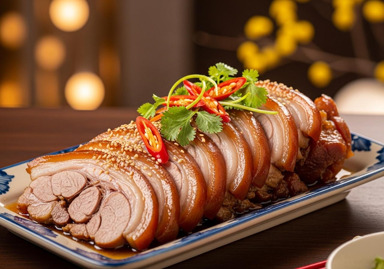cách làm giò heo ngâm nước mắm