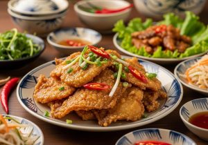 cách làm khô cá đuối chiên nước mắm