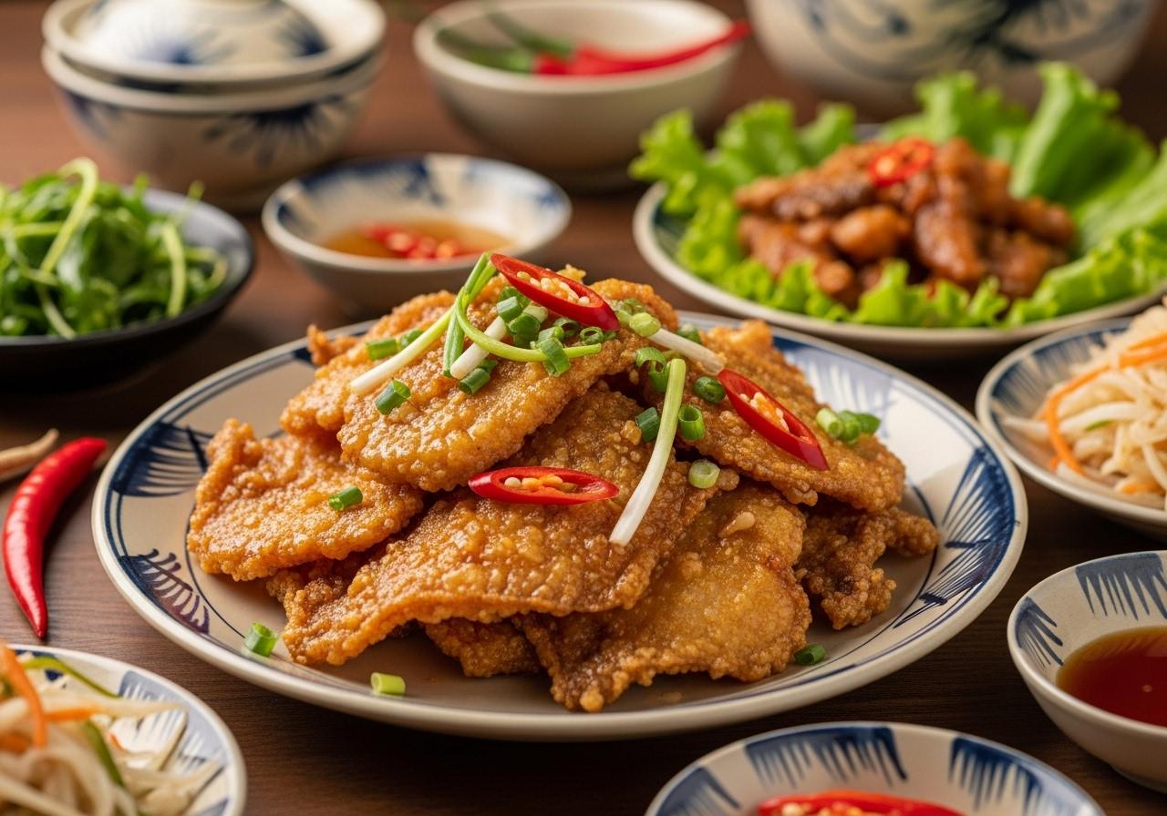 cách làm khô cá đuối chiên nước mắm