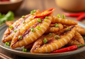 cách làm khô mực chiên nước mắm