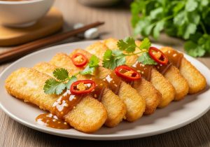 cách làm khoai cao chiên nước mắm