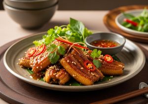 cách làm lươn chiên nước mắm