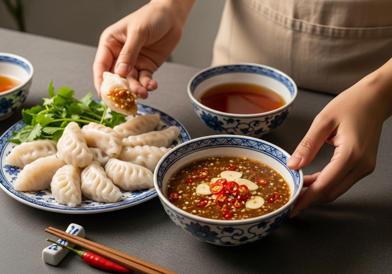 cách làm nước mắm ăn bánh nậm