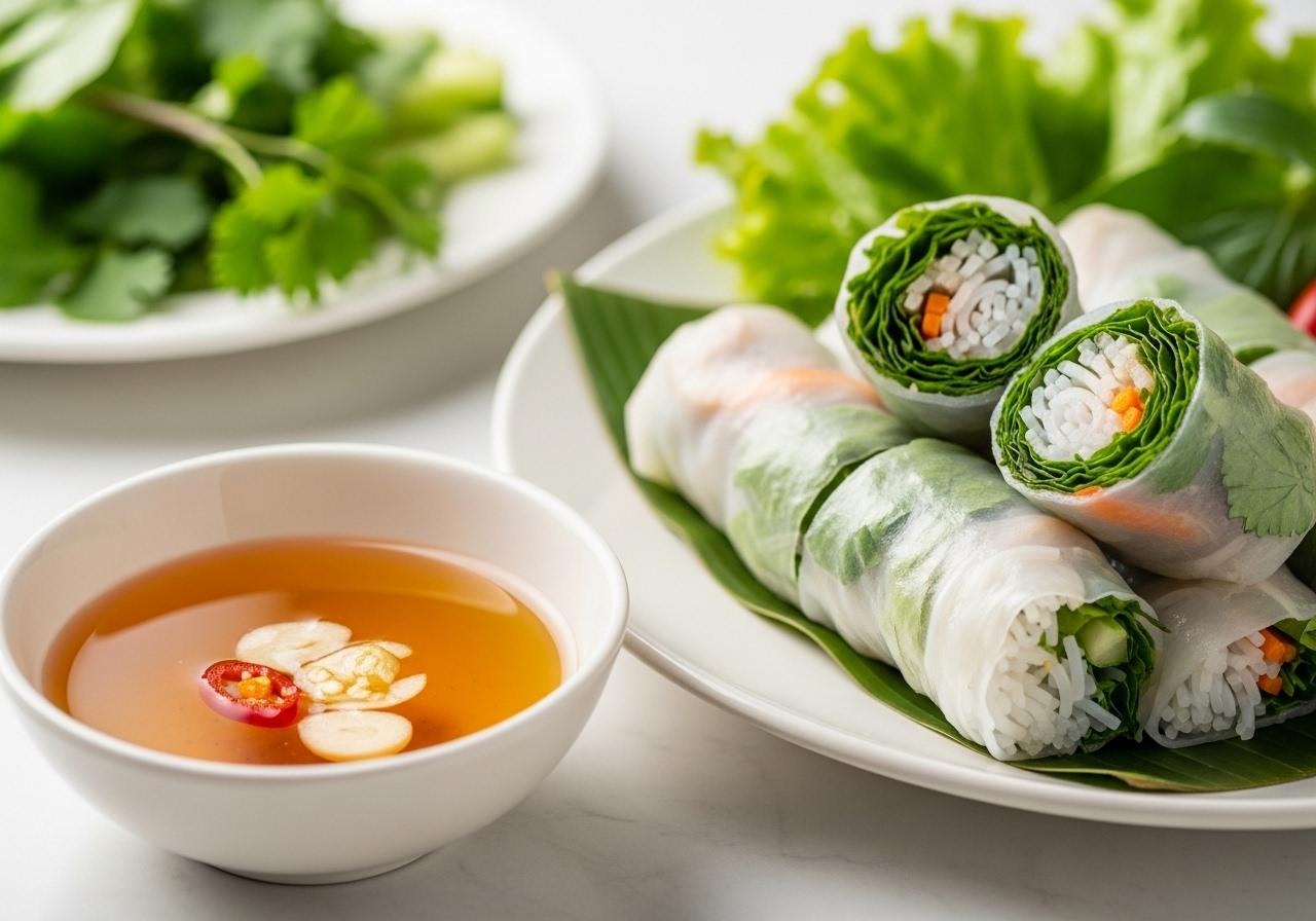 cách làm nước mắm chấm bánh tráng cuốn thịt heo