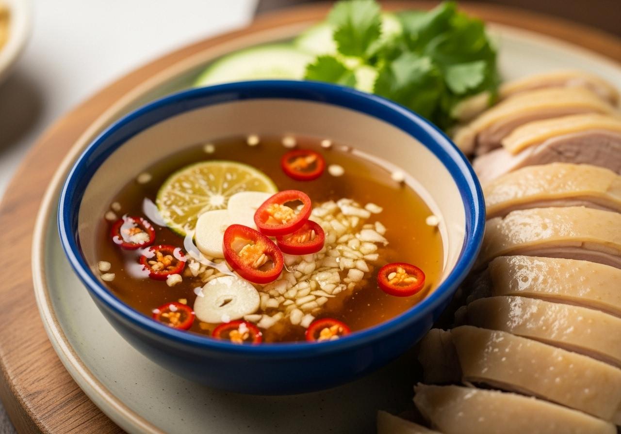 cách làm nước mắm chấm gà luộc