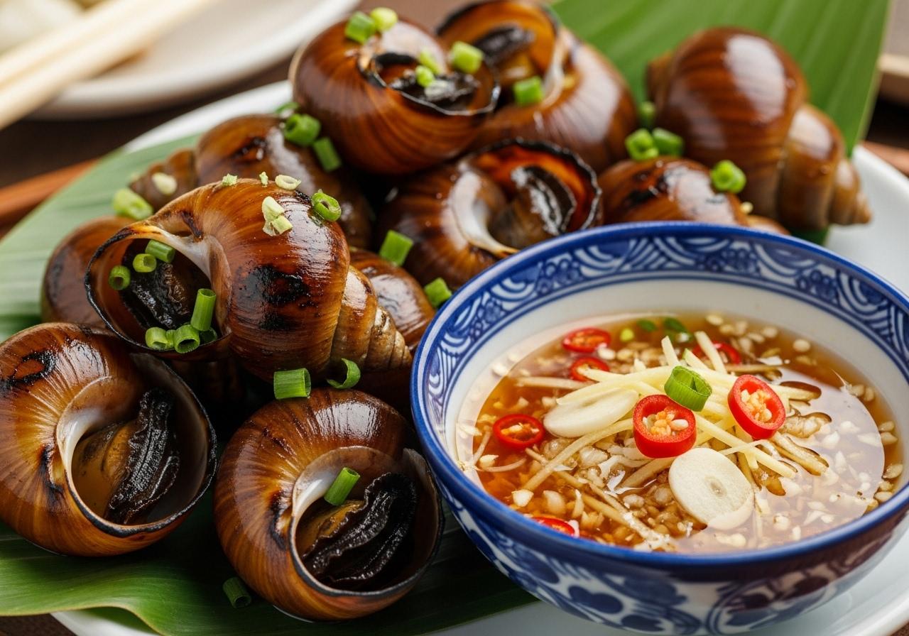 cách làm nước mắm chấm ốc nướng