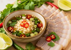 cách làm nước mắm chấm thịt luộc