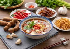 cách làm nước mắm me ăn khô