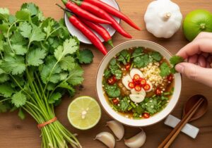 cách làm nước mắm ngò