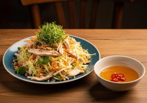 cách làm nước mắm trộn gỏi gà bắp cải