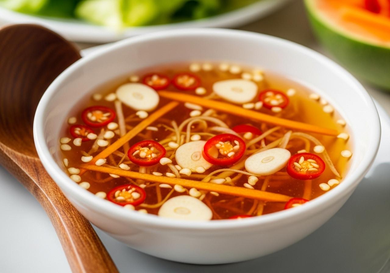 cách làm nước mắm trộn gỏi