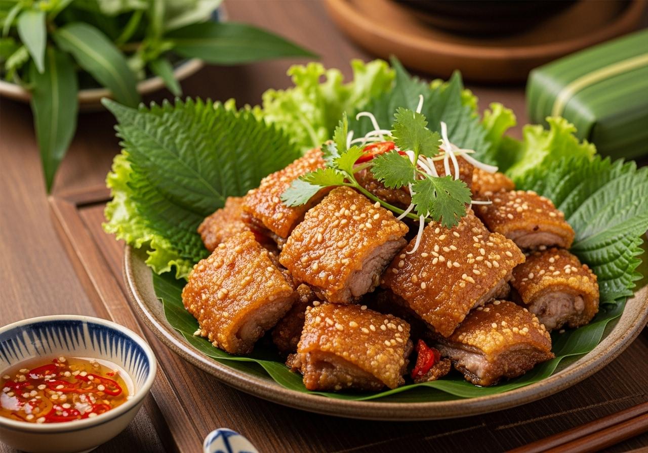 cách làm thịt chó chiên nước mắm