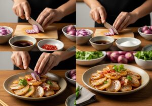 cách làm củ hành tím ngâm nước mắm