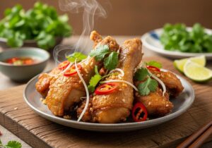 cách làm gà ác chiên nước mắm