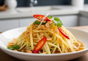 cách làm món đu đủ ngâm nước mắm