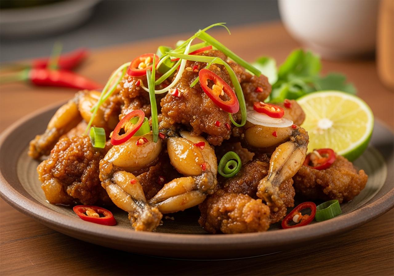 Trọn bộ bí quyết làm ếch chiên nước mắm đậm đà chuẩn vị nhà hàng