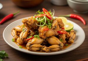 cách làm món ếch chiên nước mắm