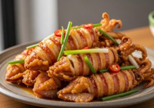 cách làm món mực trứng chiên nước mắm