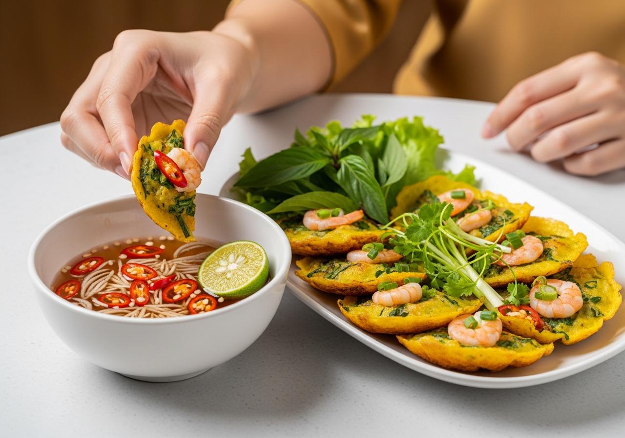 cách làm nước mắm bánh căn nha trang