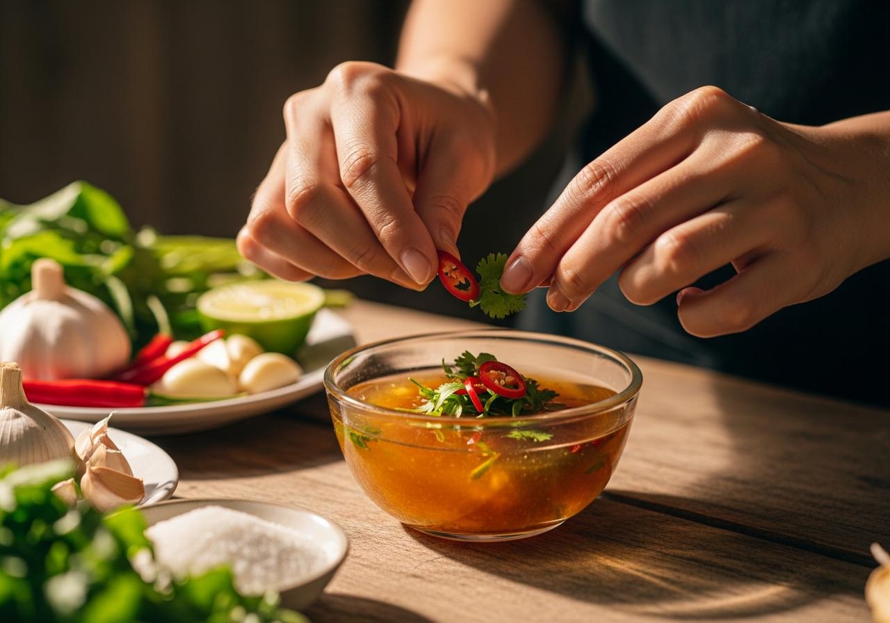 Bí quyết giúp nước mắm bánh xèo để lâu không hư mà vẫn đậm đà