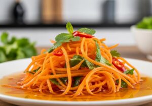 cách làm nước mắm cà rốt chua ngọt