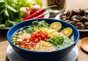 cách làm nước mắm chấm ốc hương