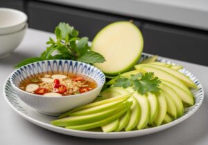 cách làm nước mắm chấm xoài non