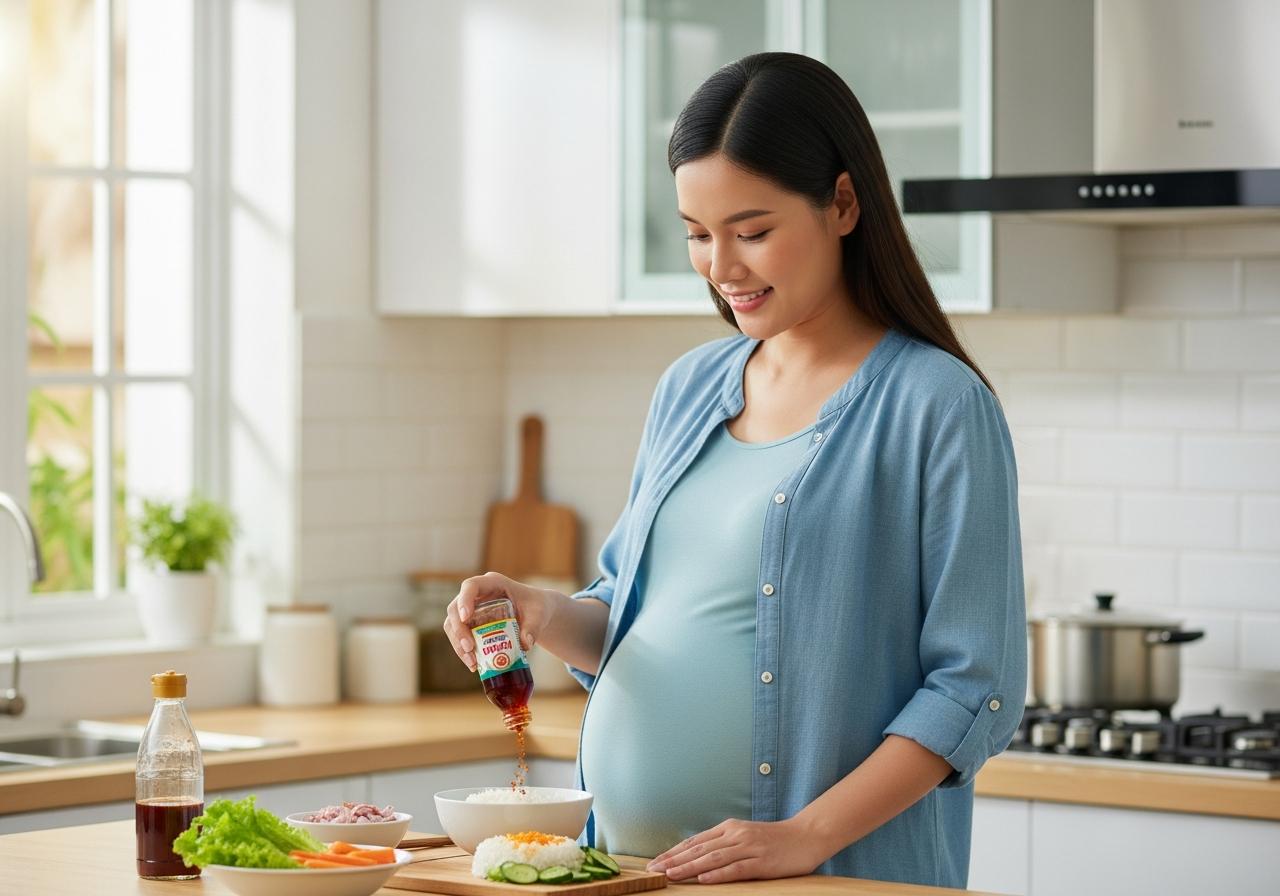 bà bầu ăn nước mắm được không