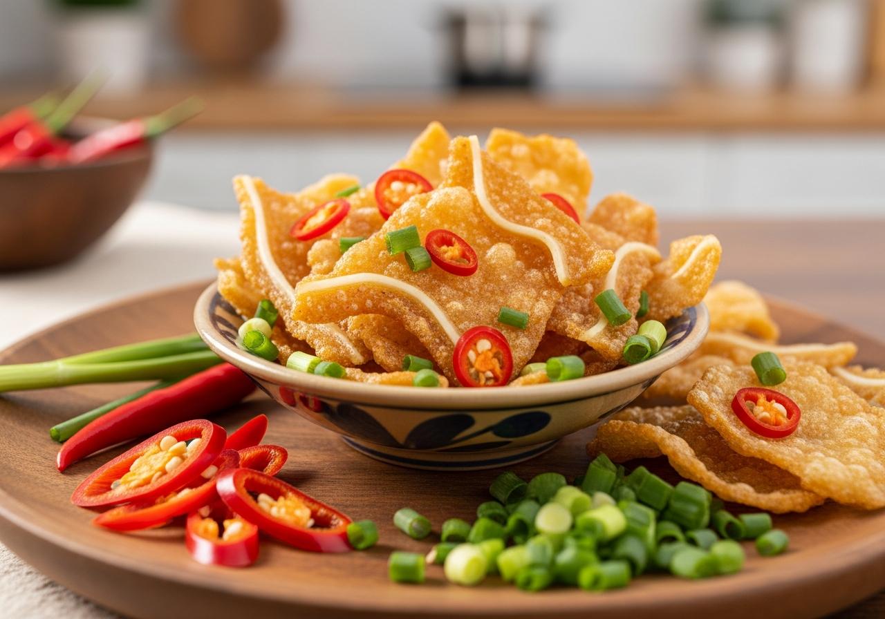 bánh tai heo mắm ớt