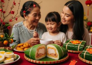 bánh tét miền trung