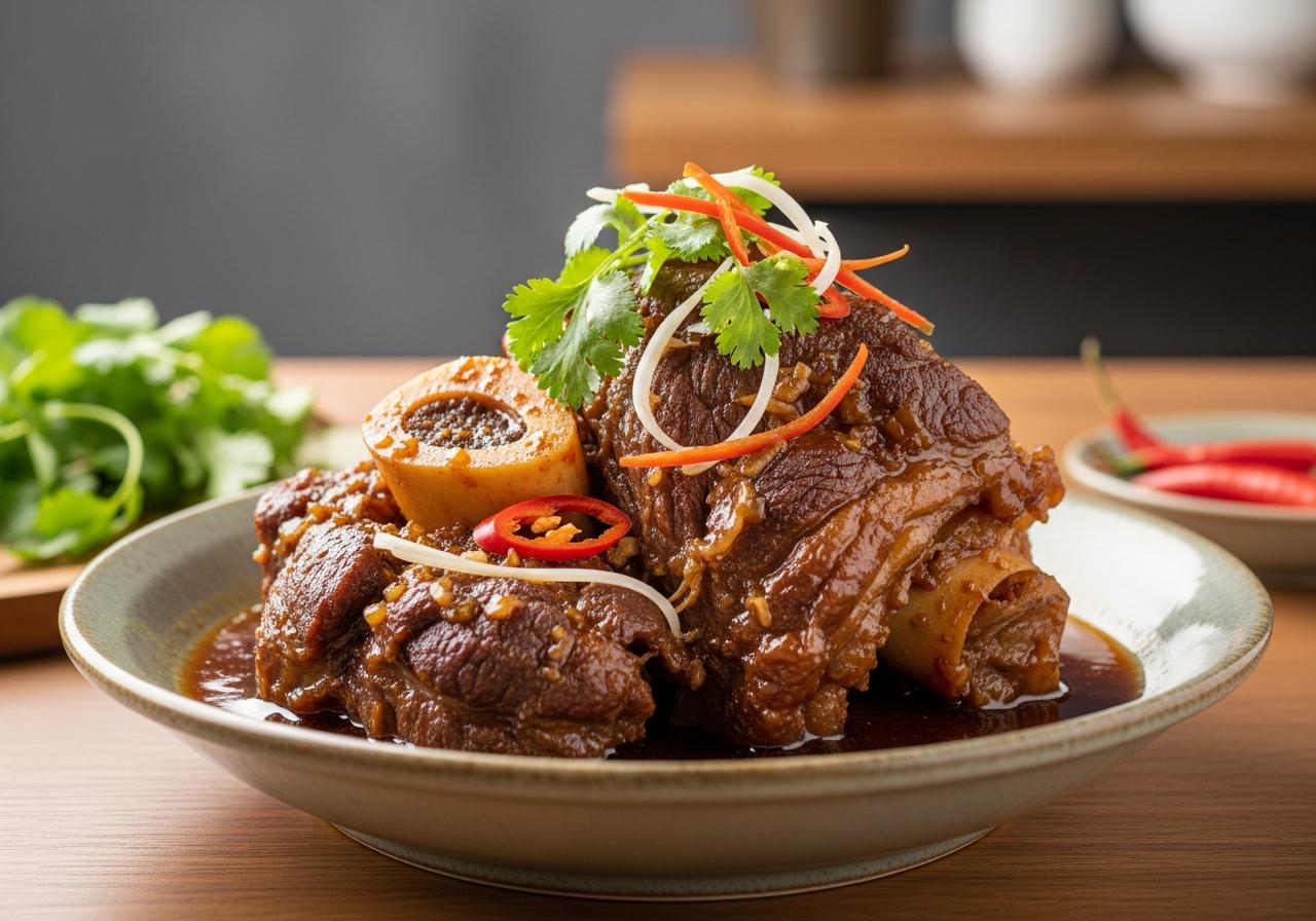 Công thức 5 bước làm bắp bò rim nước mắm ngon mềm cho ngày bận rộn