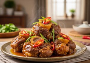 bắp bò rim nước mắm