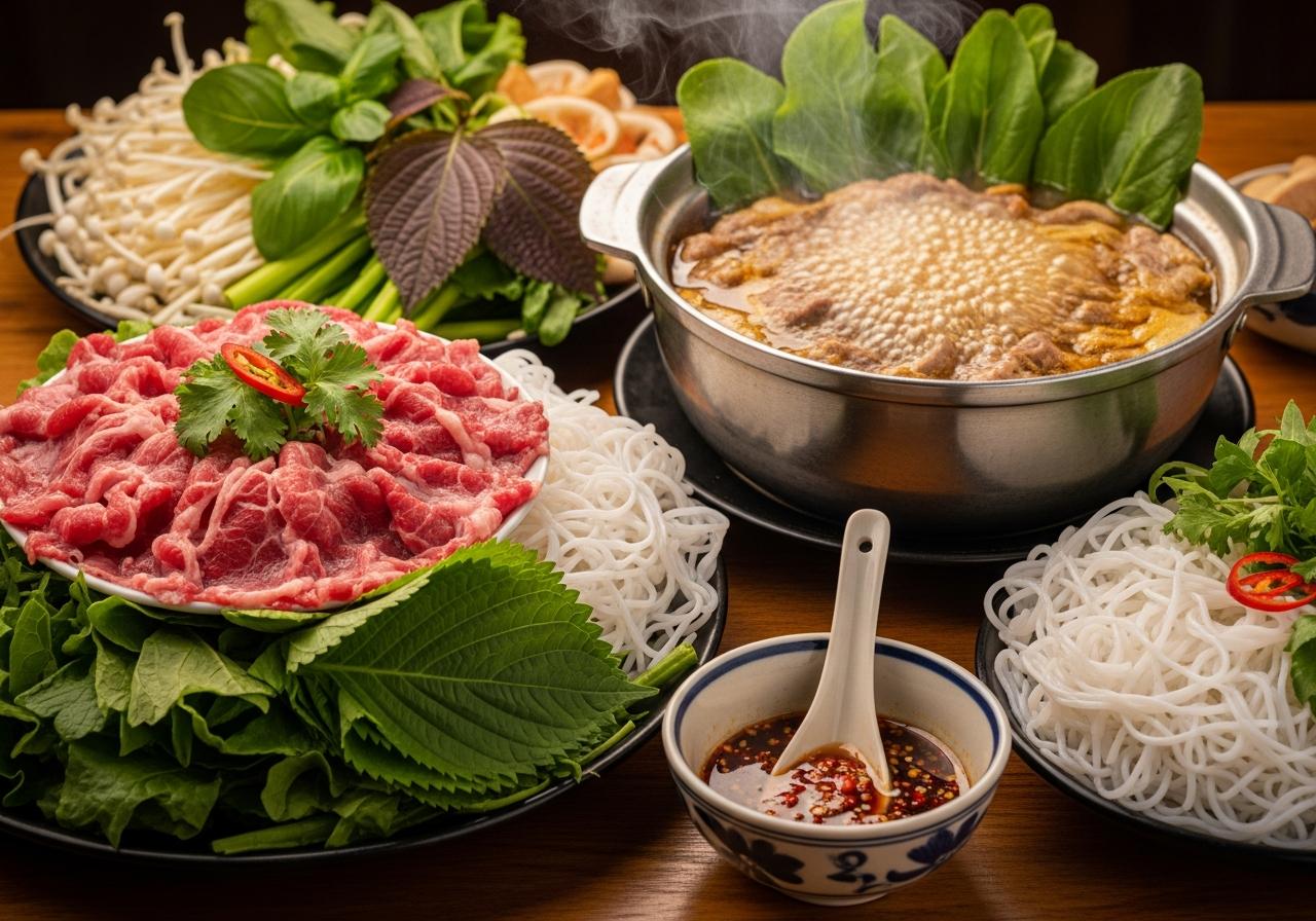 Công thức làm bò nhúng mắm ruốc ngon bất bại ngay tại nhà