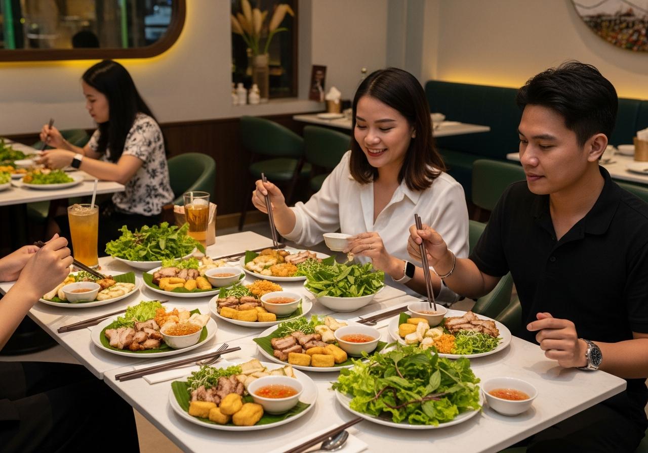 bún đậu mắm tôm phan xích long