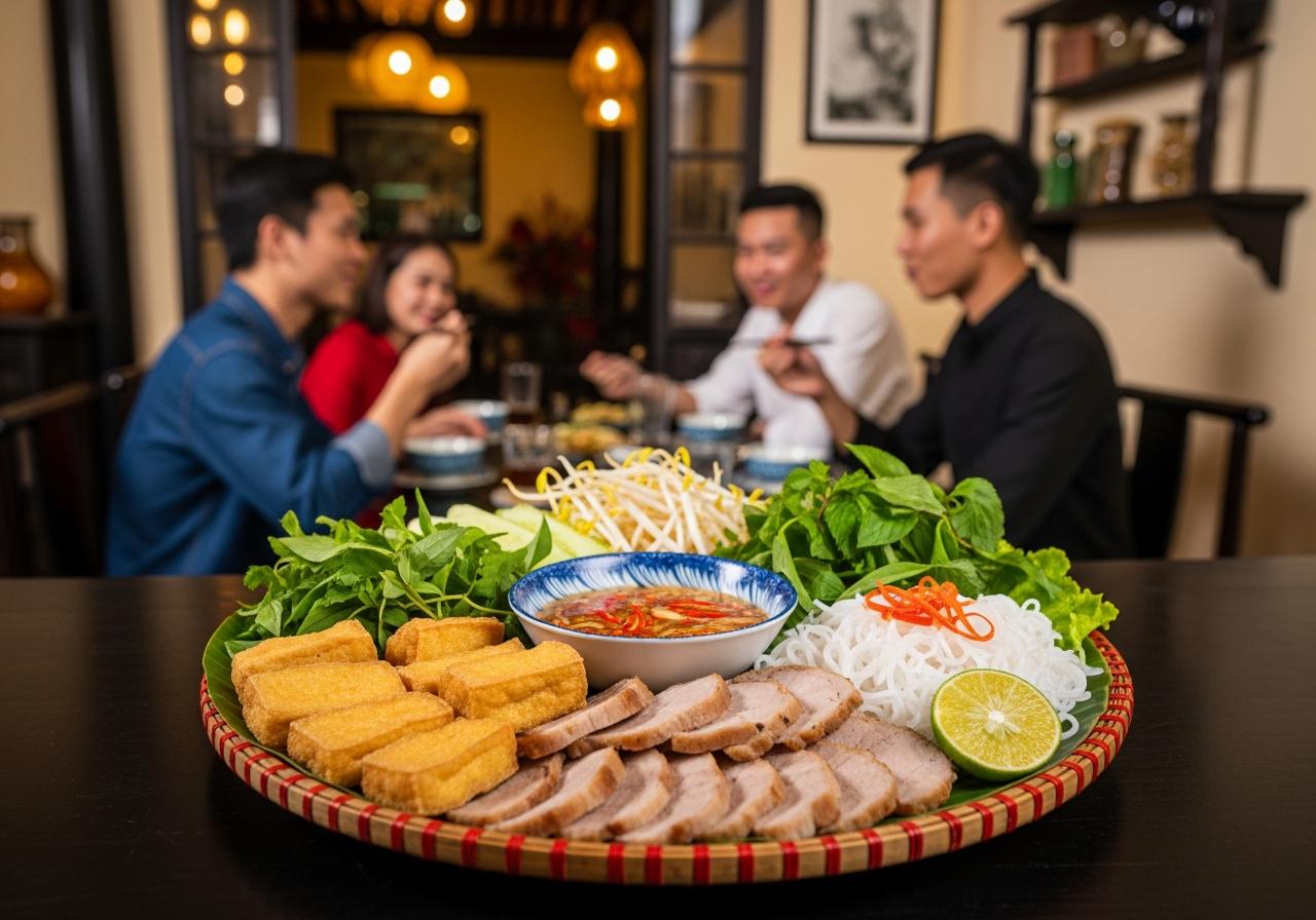 Mẹo thưởng thức bún đậu mắm tôm trọn vị như người sành ăn